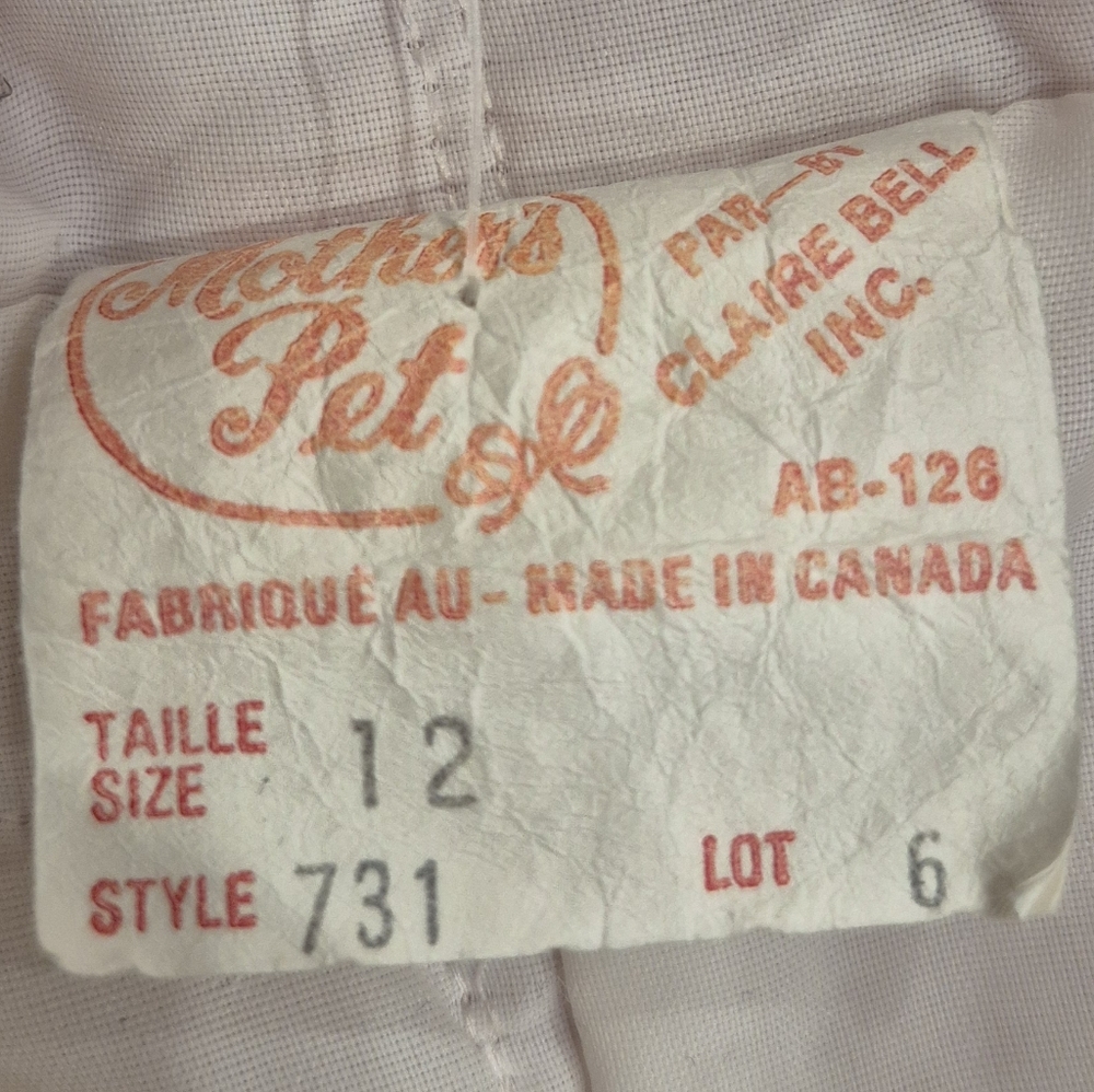 Vintage MOTHER'S PET Snowsuit - Picture 3 of 9
